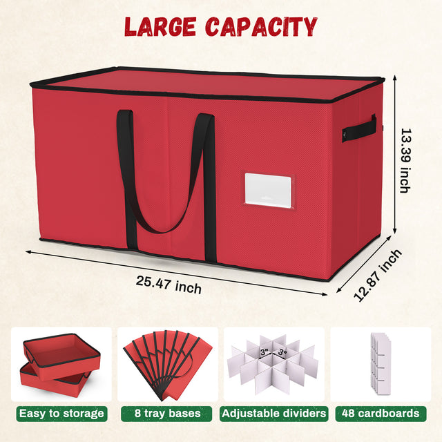 Christmas Ornament Storage Box