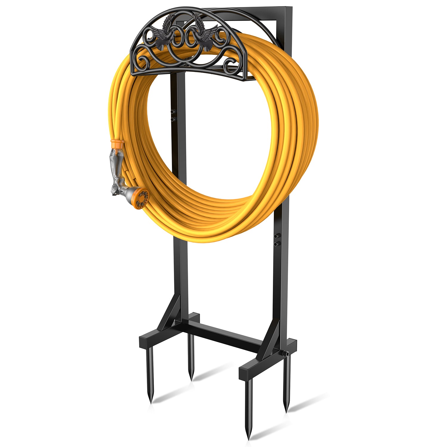 Garden Hose Holder (Double-Leg Bird Style)