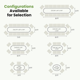 Galvanized Raised Garden Bed 8x2x1.5 FT