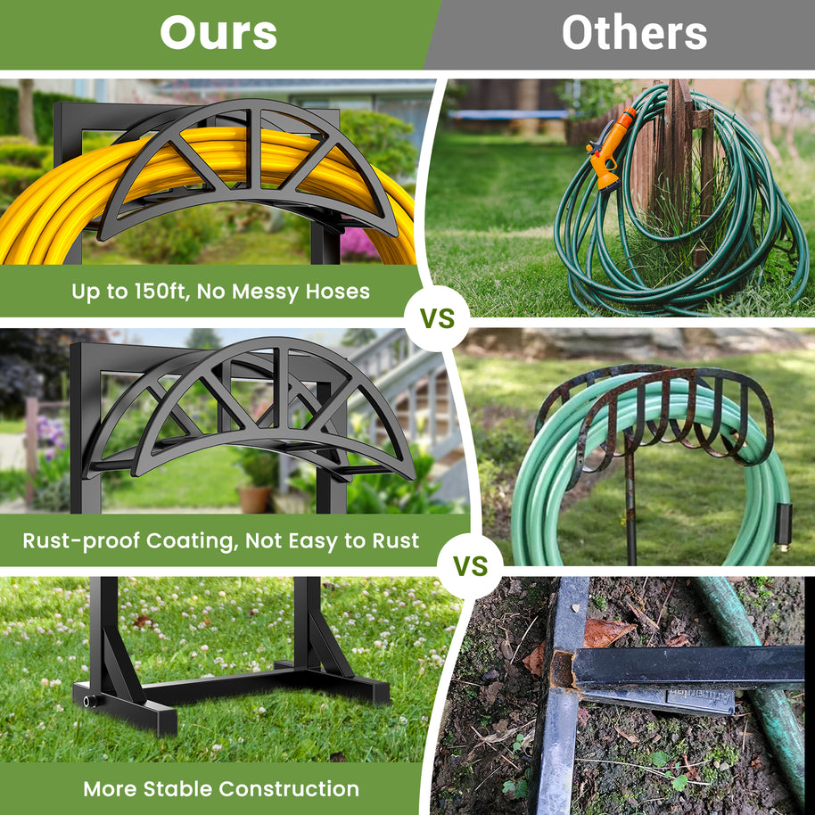 Garden Hose Holder(Trident Style)