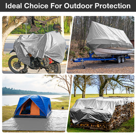 16 Mil Heavy Duty Tarp(Silver)