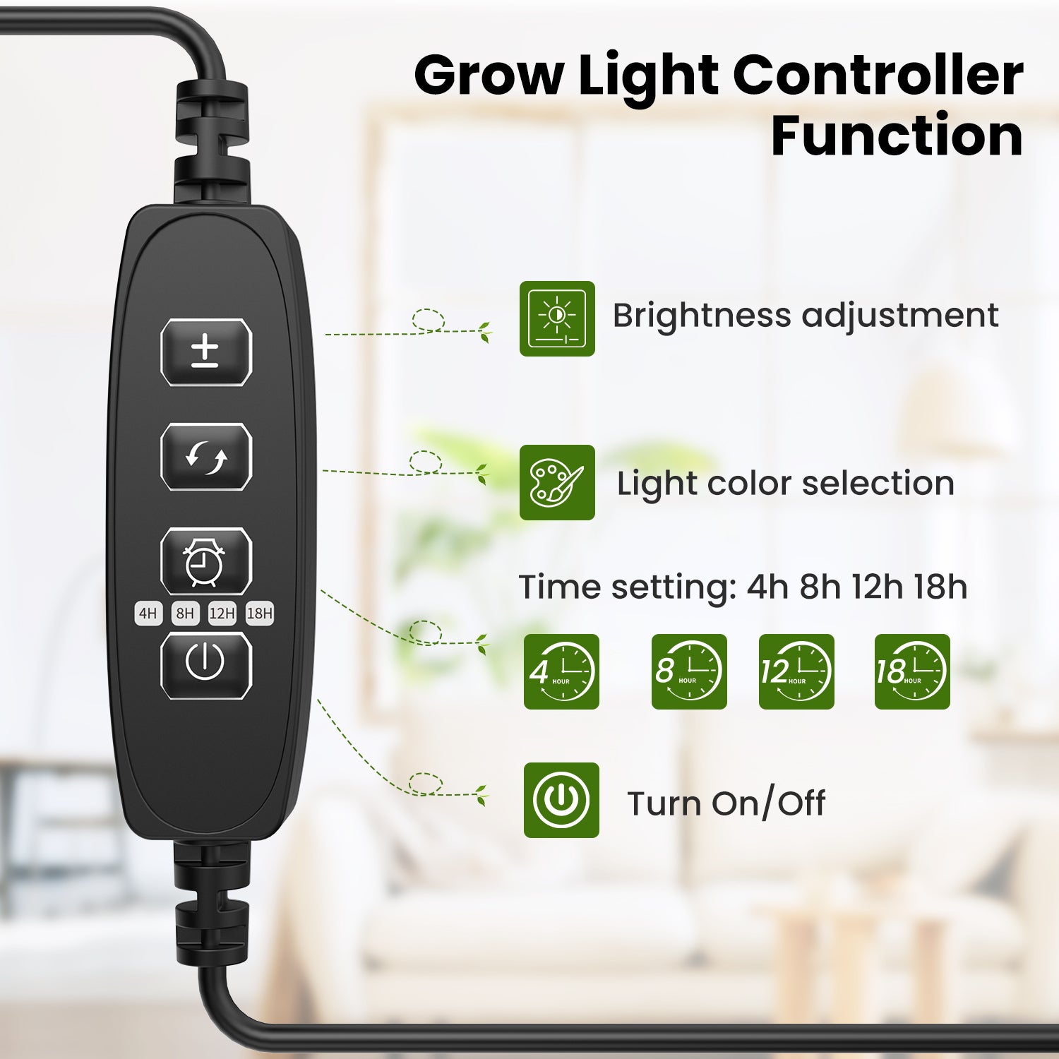 2 Packs Seed Starter Tray with Grow Lights