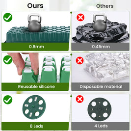 2 Packs Seed Starter Tray with Grow Lights