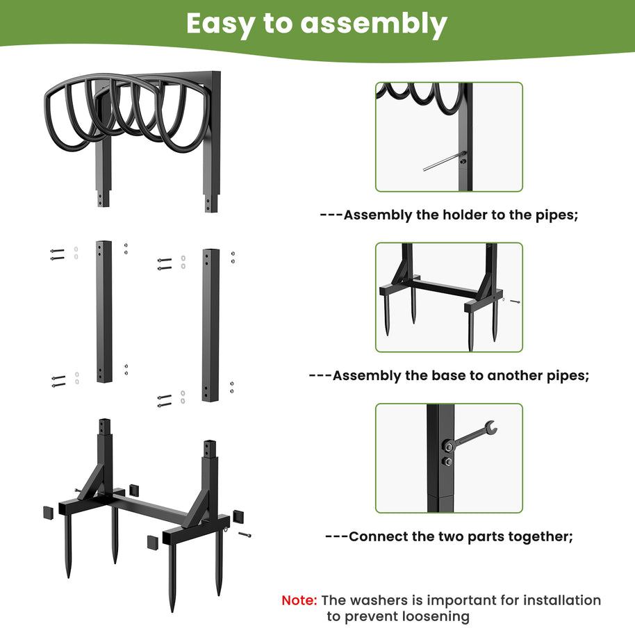 Garden Hose Holder (Simple European Style)