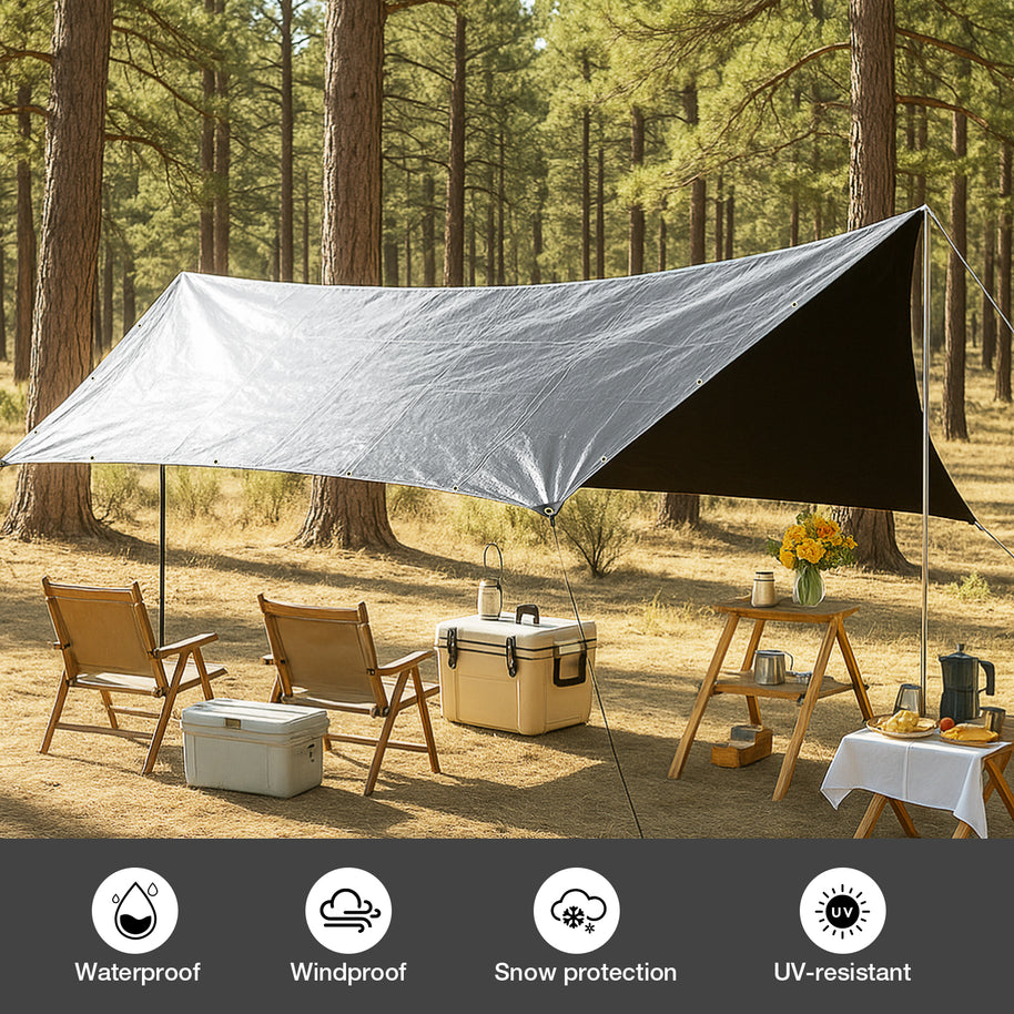 16 Mil Heavy Duty Tarp(Silver)