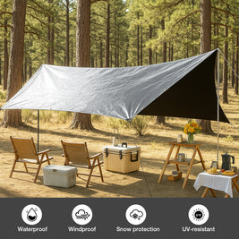 16 Mil Heavy Duty Tarp(Silver)